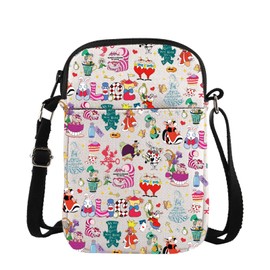 TSOTMO Cartoon Merch Crossbody Bag for Cartoon Fans Princess Gift WDW Trip Bag Bookish Literary Magic Gift (Wonder Cross)