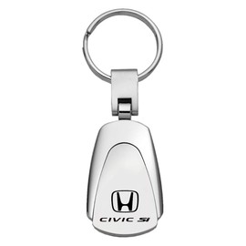 Au-TOMOTIVE GOLD Compatible Keychain and Keyring for Honda Civic SI [KC3.CSI] - Teardrop