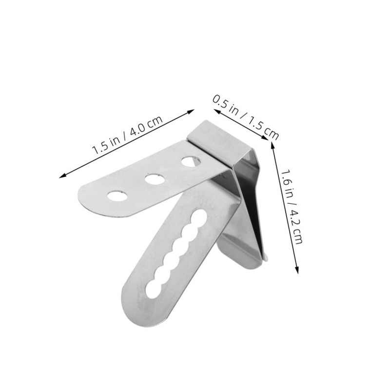 STOBOK Grill Probe Clip 5pcs Thermometer Holder Clip for Kitchen