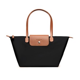 Bolsa Mujer LONGVOYAGE - Sac Rouleau Mediana (Negro)