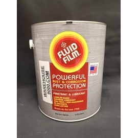 Amber FF Lanolin Undercoating Fluid Gallon, Pro Undercoating Gun, Straight Wand, 1 Empty Black Quart Bottle, and 50 Rust Plugs