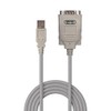LINDY 1 Meter USB to Serial Adapter 9 Way RS-422