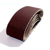 80 Grit Sanding Belt 75 x 533 mm 10 pieces