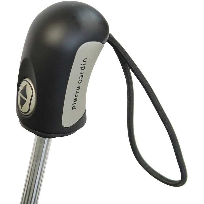 Pierre Cardin Sunflower Women's Automatic Pocket Umbrella, black, Elegant