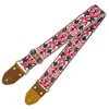 VANSUN VANSUN Vibrant Floral Pattern Guitar Strap with Pick Pocket,