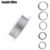Stainless Steel Spring Wire Soft Wire Diameter 0.02mm/0.03mm/0.04mm/0.05mm/0.06mm/0.07mm/0.08mm Length 100m