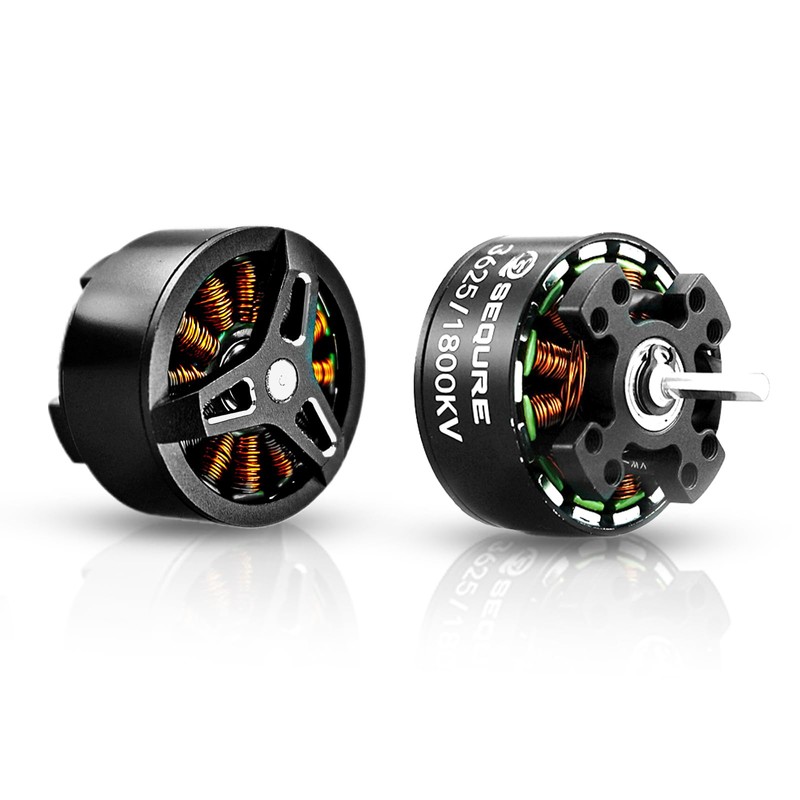 SEQURE 3625 Brushless Motor 1800KV Outrunner Motor 2-4S Outer Rotor