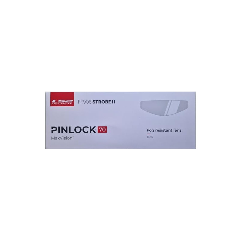 LS2, Pinlock 70 Max Vision Anti-Fog Film Compatible FF908 Strobe