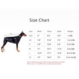 DroolingDog Dog Clothes Dog Shirts Dog T-Shirt Security Letters Small Dog Tee Shirts Pet Costume for Small Dogs, Black