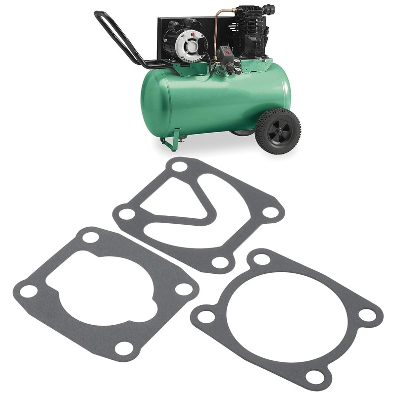 Briny River 3 Sets Air Compressor Valve Plate Gaskets Cylinder