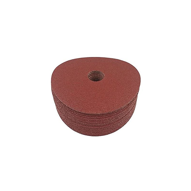 Resin Fiber Grinding Discs Aluminum Oxide 4-1/2" x 7/8" (80
