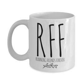 MIPOMALL Running Gifts for Runners Best Friends Men Women - Running Friends Forever Mugs Cup - MG0021