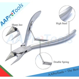 AAProTools Podiatry Toenail Nippers 5" Straight Jaws