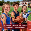 8 Sheets Printable Temporary Tattoo Paper for INKJET PRINTER, Vibrant