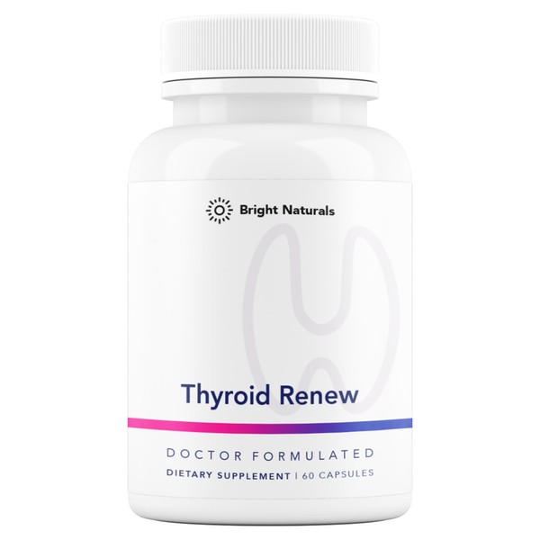 Bright Naturals Thyroid Renew Supplement - Women’s Thyroid Support for