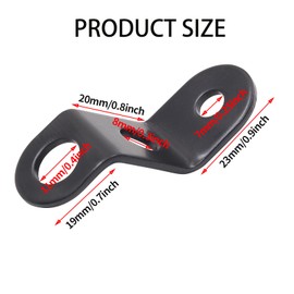 jose2015 Motorcycle Oil Cup Support Bracket Motorcycle Clutch Brake Tank Bracket for Off-Road Scootor ATV Mounting Bracket Black 1PCS