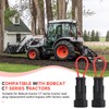(2PCS) Tractor Seat Safety Switch Bypass Plug Compatible with Kioti/Bobcat