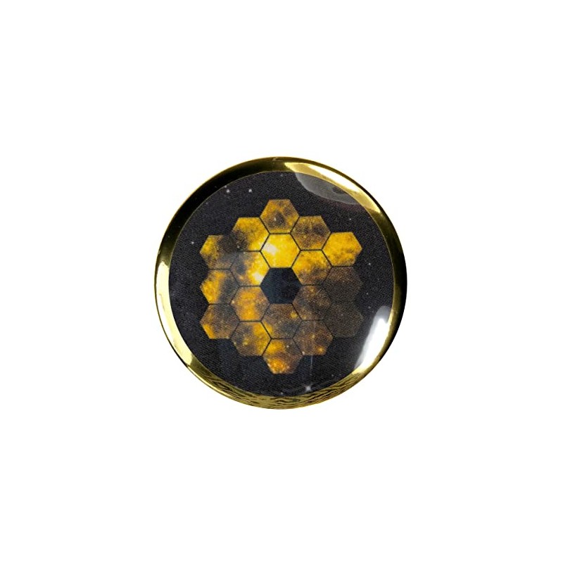 Decorative Button Pin, 3-inch with bezel