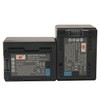 DSTE 2PCS BP-727 Fully Decoded Battery + DC131 Travel and