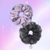 Philimili Fili Milli x Lisle Scrunchy Hair Band Black/Purple (2
