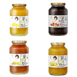 생강차 꽃샘 유자차 대추차 모과차 1kg Ginger Tea, Flower-Scented Yuja Tea, Jujube Tea, Quince Tea 1kg