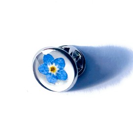 Forget Me Not Memorial Pin, Flower Design, Funeral Favour, Bereavement Gift, Rememberance Brooch (5 x Memorial Pins)