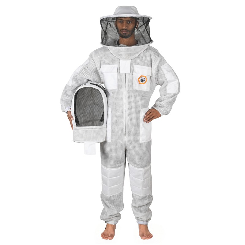 Beekeeping Suit Ventilated 3 Layer Ultra with Total Protection with
