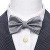 DonDon Men's Bow Tie 12 x 6 cm Tied with