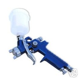 Mini HVLP AIR Paint Spray Gun Tools 4 Boat Car Detail