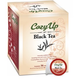 Cozy Up | Black Tea Pods Compatible with Keurig K-Cup Brewers | 36-Count |