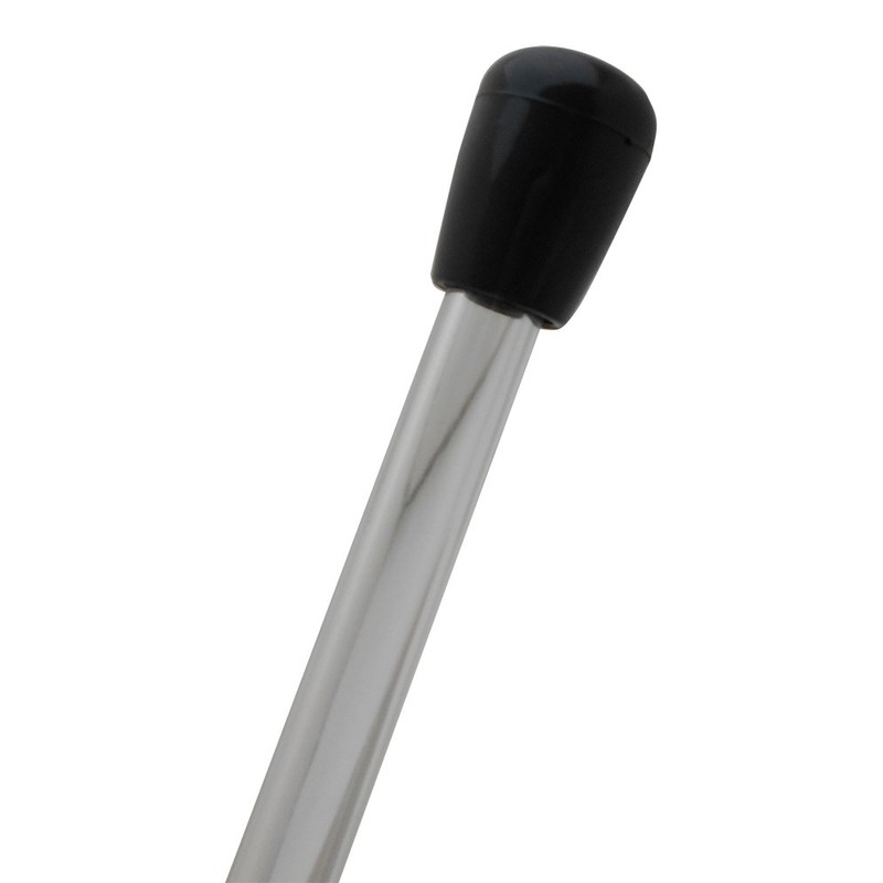 Hikari Chair Leg Cap Pipe 12.7 BE-8-122 BK Rose Black