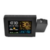 Indoor Outdoor Thermometer 60m Transmission Clock Projection Function Temperature Prediction