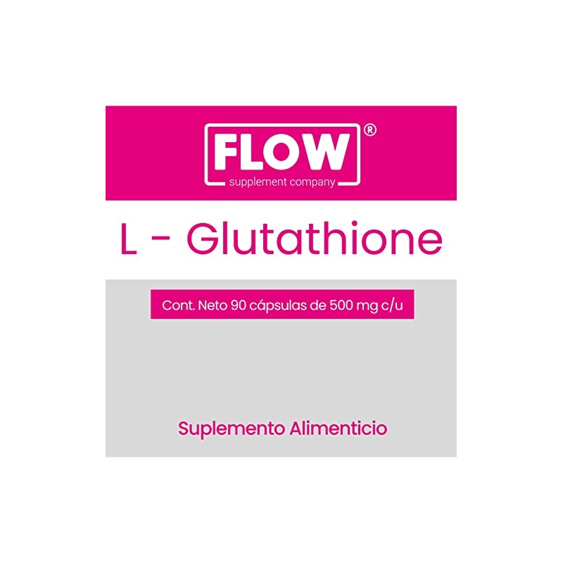 FLOW Glutatión 500 mgPaquete 3 piezasSuplemento AlimenticioMejor precio, más días