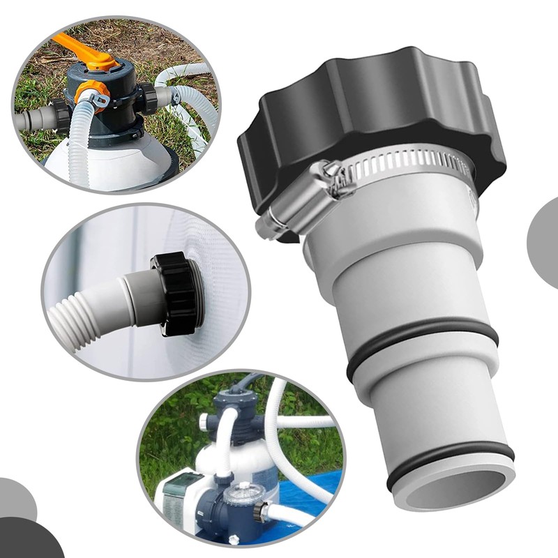 Zkaoai Pool Adapter A, Pack of 2 Pool Hose Adapter
