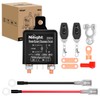 Nilight Remote Battery Disconnect Switch 12V 200A Car Anti-Theft Kill