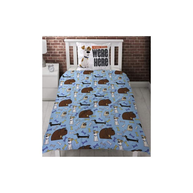 Secret Life of Pets Hounds Single Panel Duvet Cover Bed