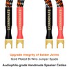 UCINNOVATE 4 Pieces 7.5 inches (19 cm) Speaker Jumper Cables