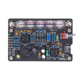 Geiger Counter Module, Resin External Screen Monitoring Sound Light Alarm Nuclear Radiation Detector for Marble Medical Equipment,M4011