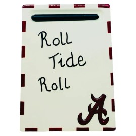 Magnolia Lane Alabama Crimson Tide Ceramic Dry Erase Memo Board/Notepad by Magnolia Lane-New
