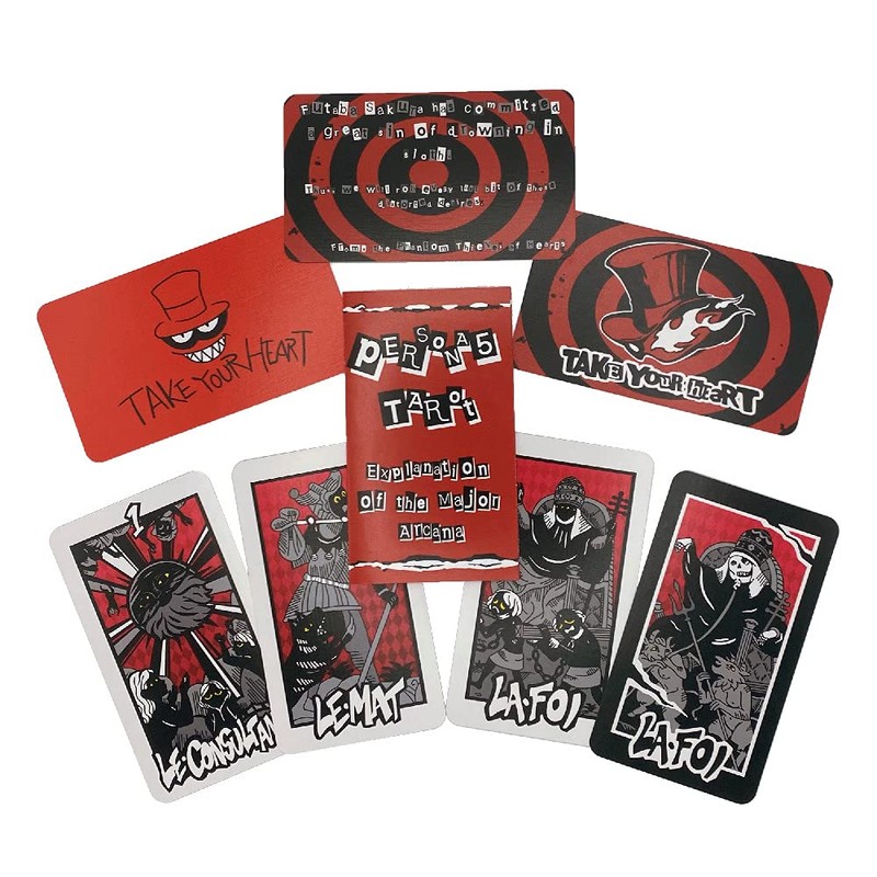 Persona 5 - Royal Tarot Cards - Complete 78-Card Deck
