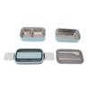 Double Layer Bento Box 316 Stainless Steel Compartment Portable Lunch