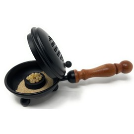 TRINTURA Incense Pan Set with Frankincense, Charcoal and Smoking Sand for Smoking Starter Set