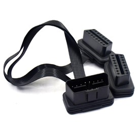 OBD2 Splitter Cable, 11.8 inches (30 cm), Flat Cable Specifications