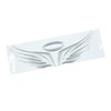 A ABSOPRO Universal Angel Wings Pattern Car Sticker 3D Reflective