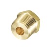 sourcing map Brass Pipe Fitting Reducer Adapter 1/2NPT Male x