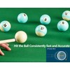 YANMEIYA Pool Balls Billiard Balls Billiard Balls Set 17 Balls