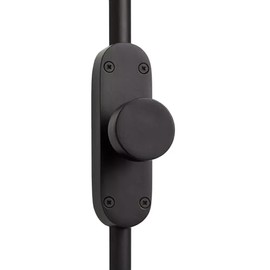SIGNATURE IRONMONGERY Sun Grove Window Cast Iron Cremone Bolt | Premium Matt-Black Powder Coated Hardware for Windows Up to 6 Feet Tall, Combining Timeless Elegance with Durability