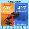 KOPUO Car Jump Starter, 6000A Peak 12V, 150 PSI Air