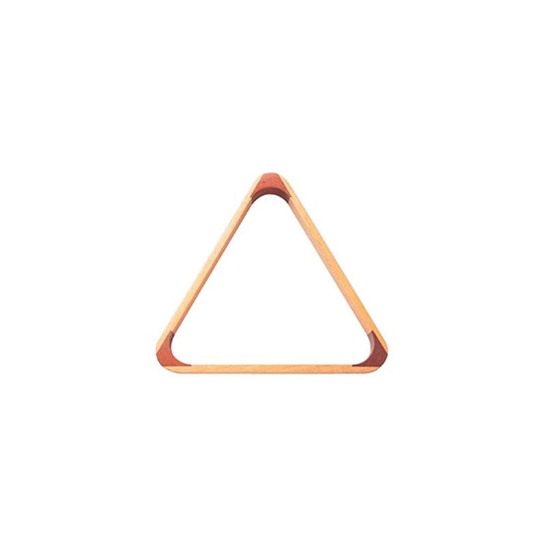 PowerGlide Cue Sport Wooden Traingle, 2"1/16 (52.5mm), Natural