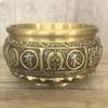 Classic Feng Shui Brass Wealth Bowl - Chinese Money Attraction